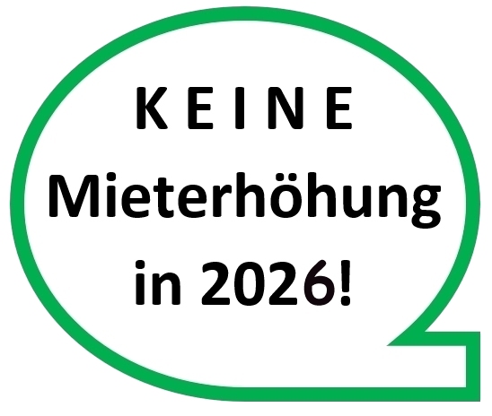 Keine Erhöhung 2026
